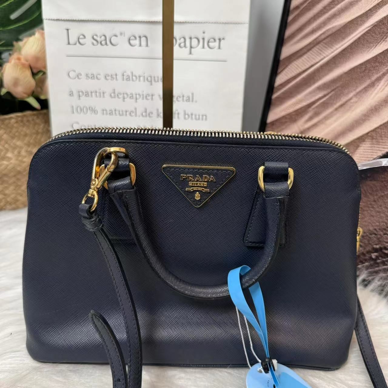 95新 Prada/普拉达 /伊一/95/45607/单肩包/