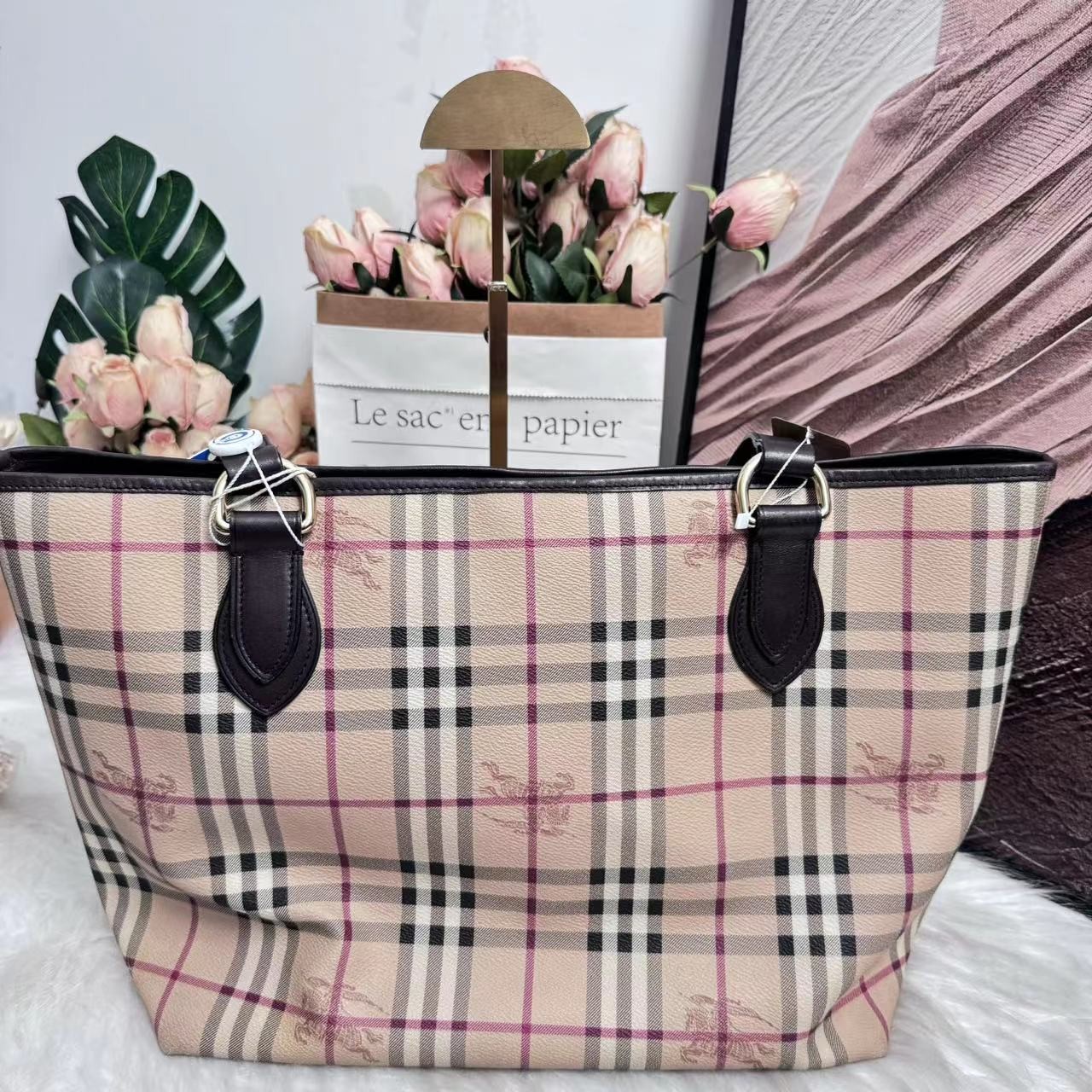 95新 BURBERRY/博柏利 /伊一/95/03291/单肩包/
