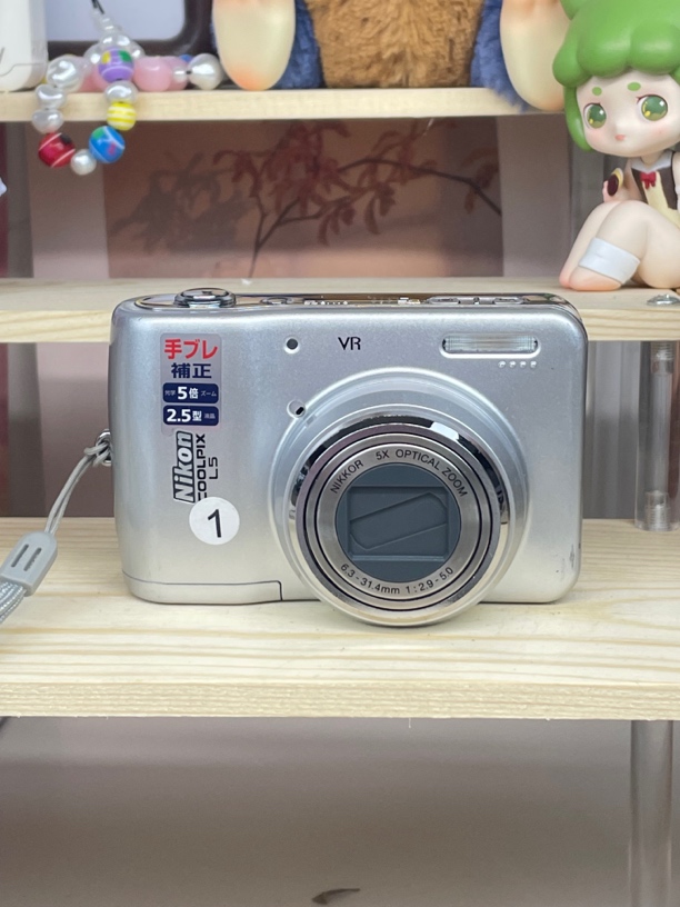 崔崔爱摄影 尼x康 l5 复古ccd相机用五号电池