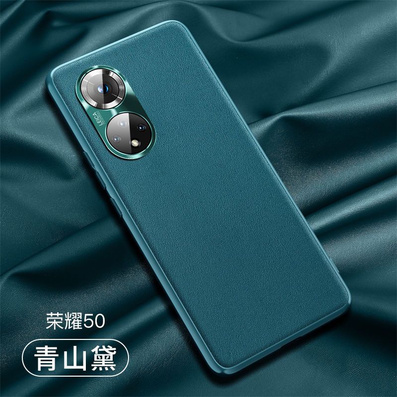 华为hi nova9手机壳9Pro真素皮金属镜头全包防摔Nova9Pro保护套潮