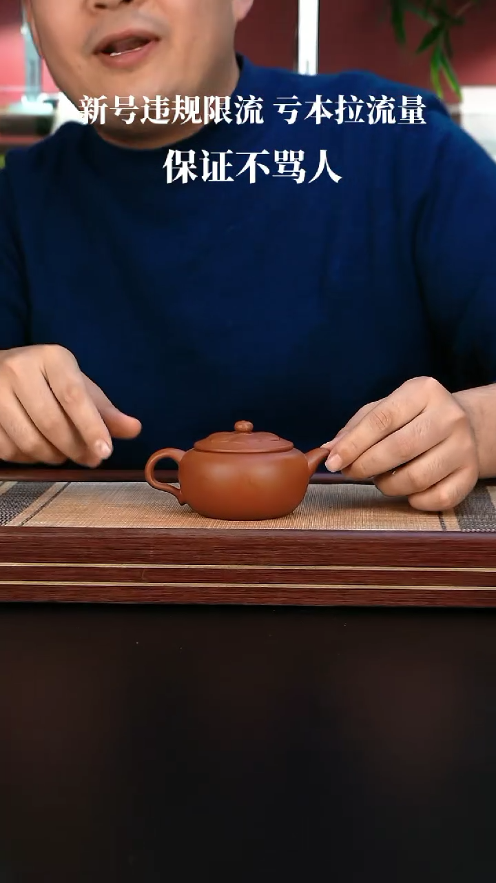 【闪购商品】紫砂茶壶红降坡小梵莲
