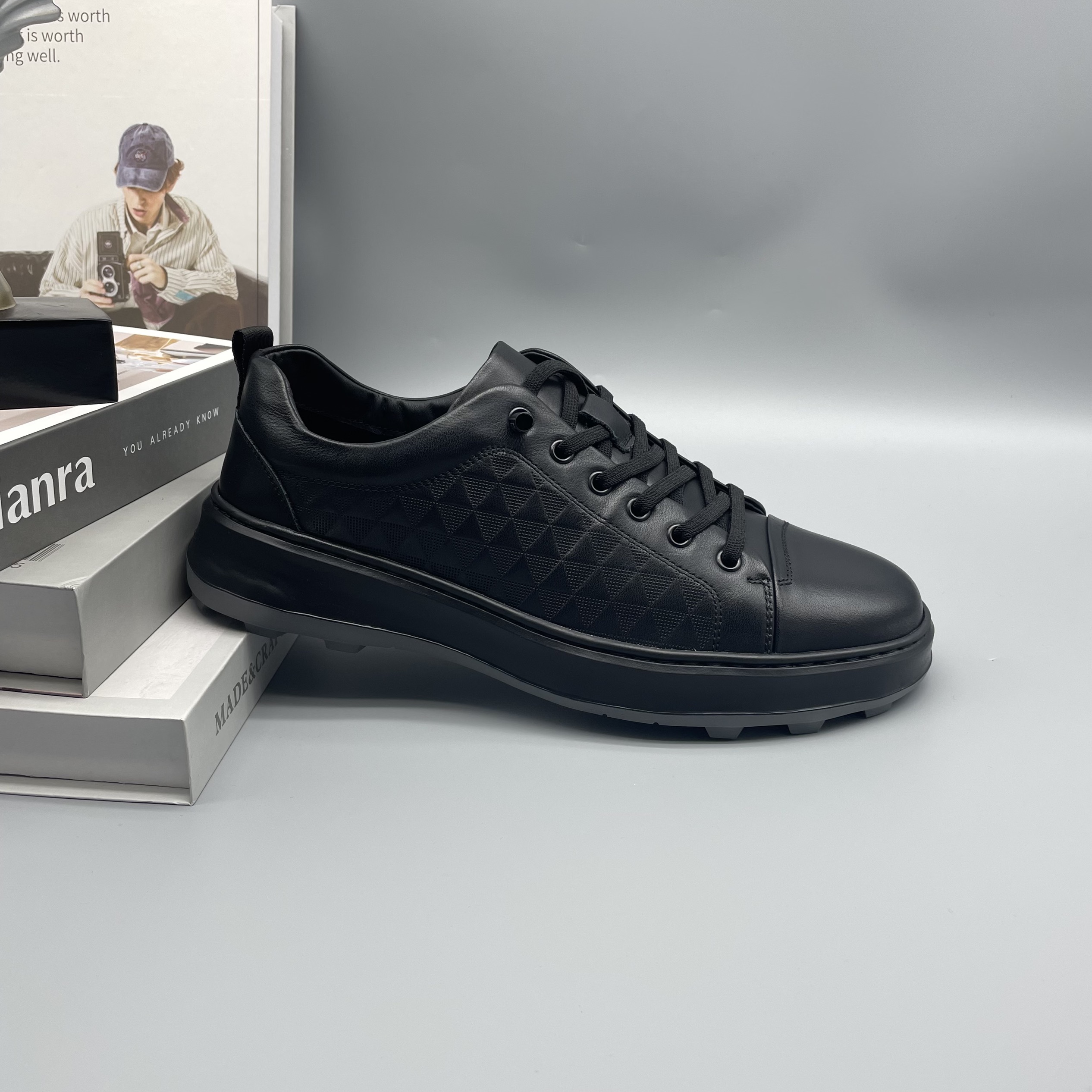 男鞋夏季透气休闲板鞋F8-65030（5号）