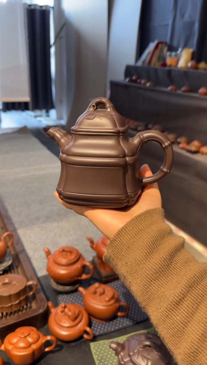 【闪购商品】紫砂茶壶竹鼎