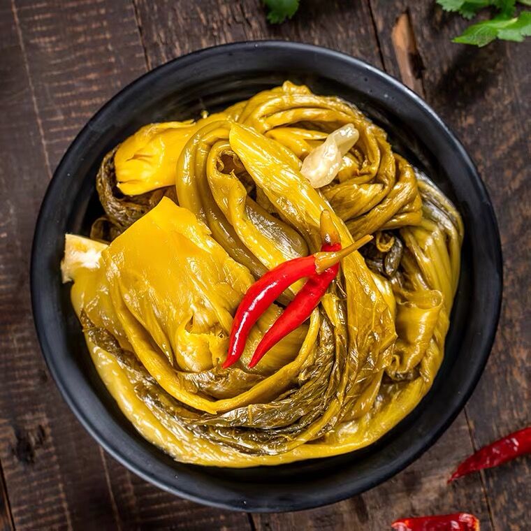 四川酸菜鱼酸菜正宗四川农家泡菜泡青菜400g