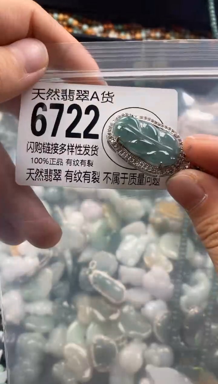 【闪购商品】翡翠颈饰未镶嵌6722