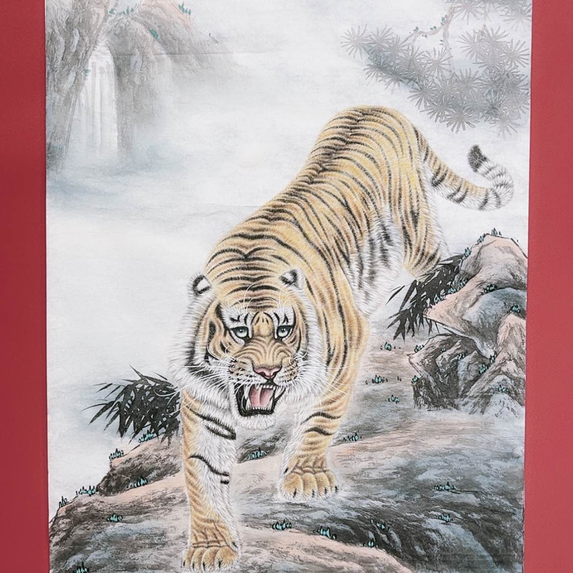 【闪购商品】绘画老虎