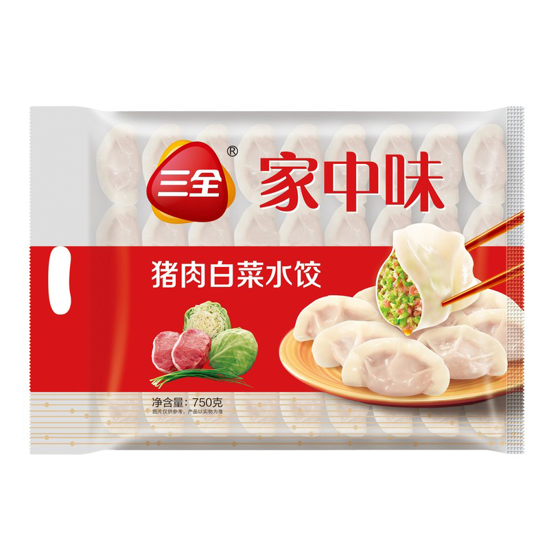 三全家中味水饺750g（口味随机）/包(新老包装随机)