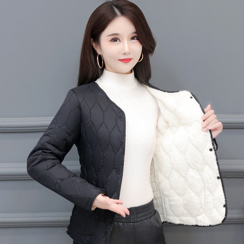 秋冬轻薄保暖衣小羽绒服中老年羽绒羽绒服内胆外套加厚新款修