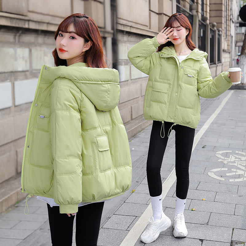 羽绒羽绒服女2023爆款冬季新款羽绒服韩版宽松洋气学生连帽面