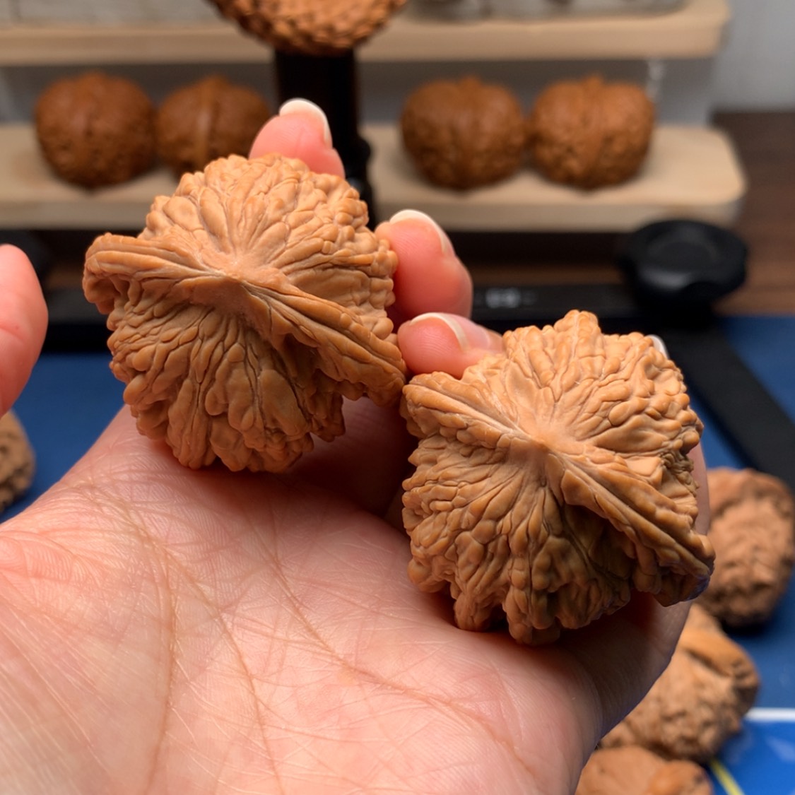 【闪购商品】文玩核桃吊坠虎头43尺全品