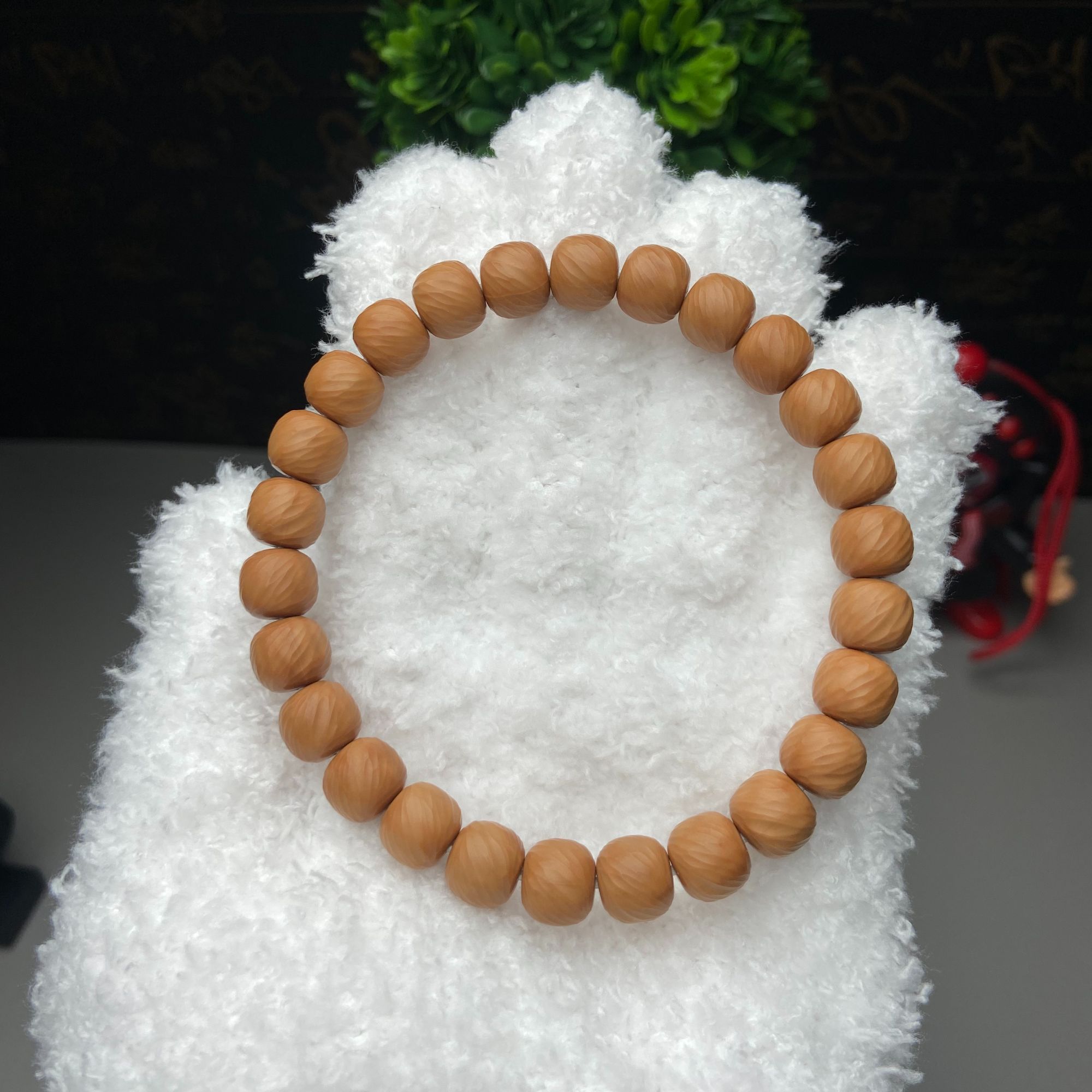 猴头核桃定制款精湛工艺纯手工制品云锦，奶酪，千面，百香全品手串