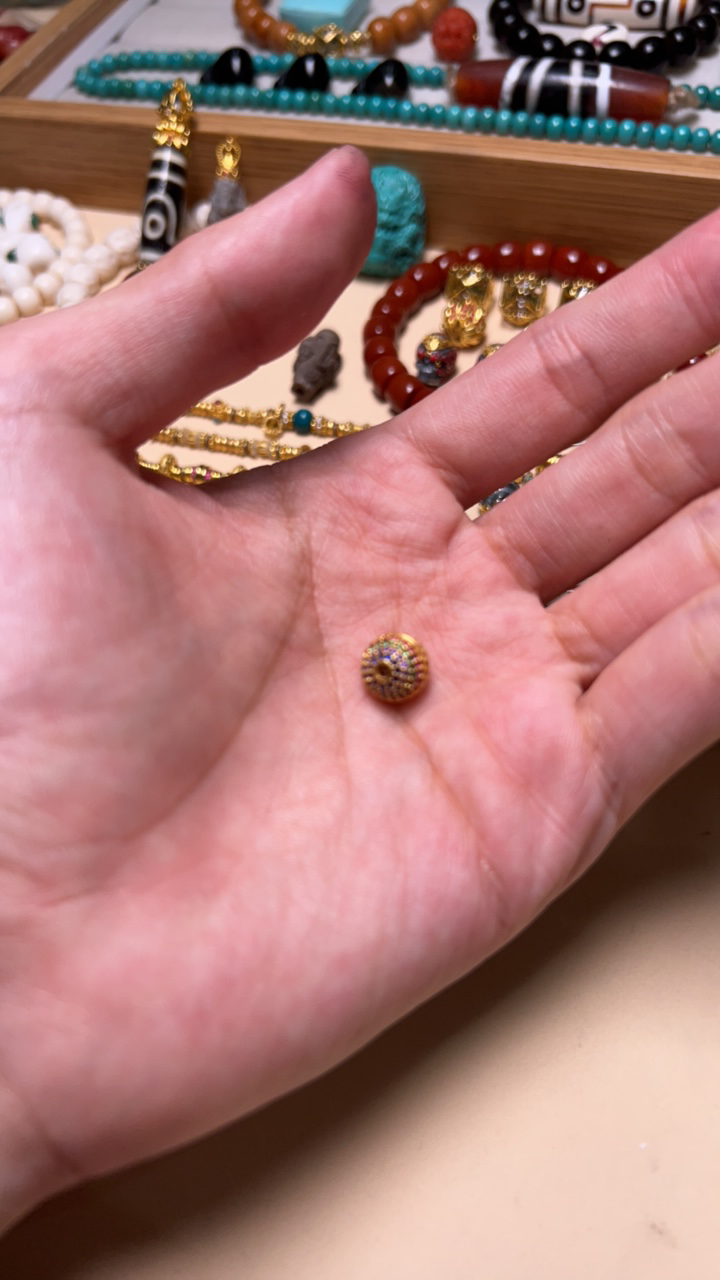 925银银制品 4号圆珠一个配饰10mm
