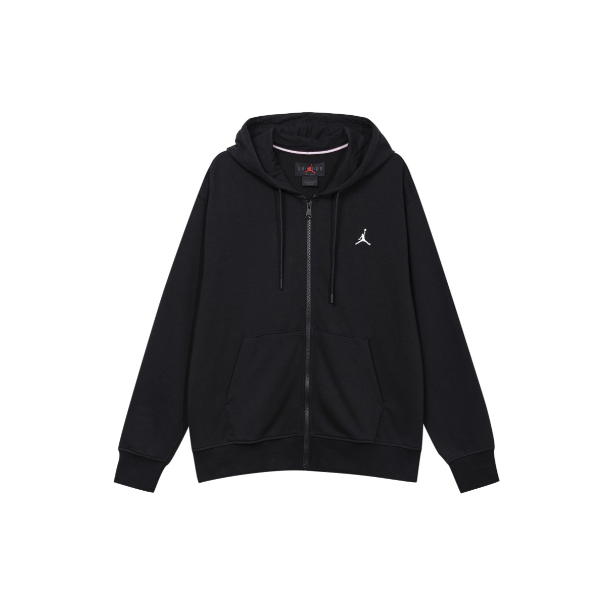 【天环JD专享】Nike/耐克Jordan连帽印花外套夹克男款黑色FQ1867010