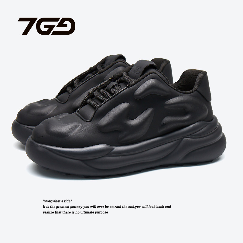 23269-微瑕 时尚休闲百搭秋冬老爹鞋小众潮流透气厚底男鞋