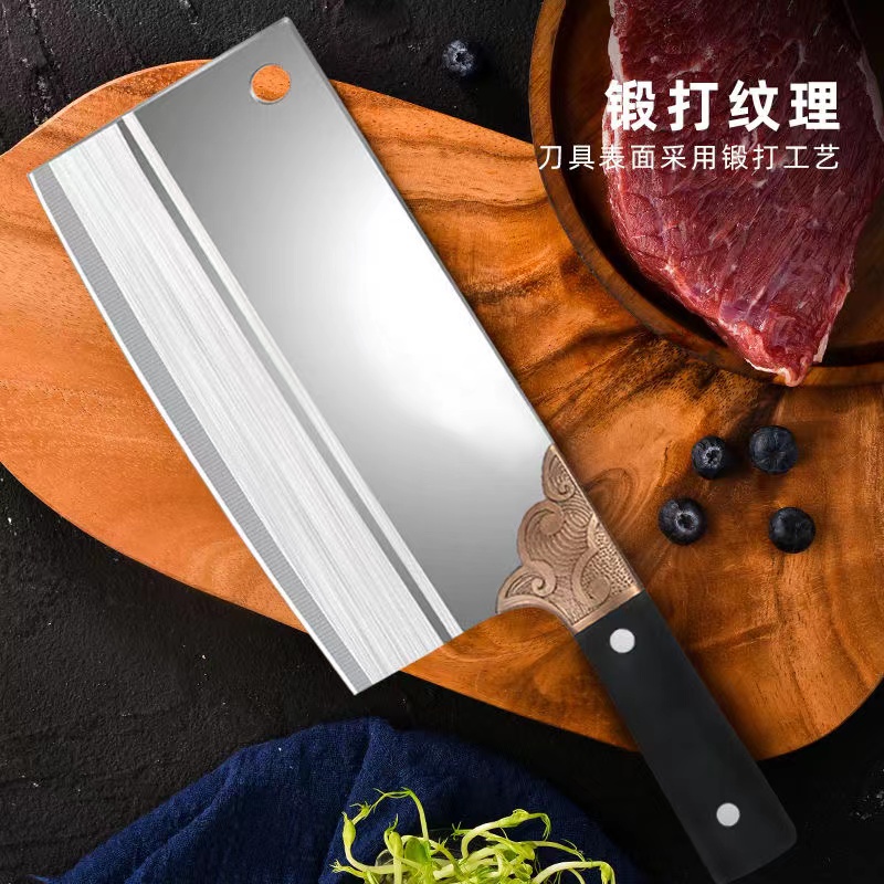 网红超锋利持久耐用不锈钢女士专用刀手工超快家用厨师切片刀果刀