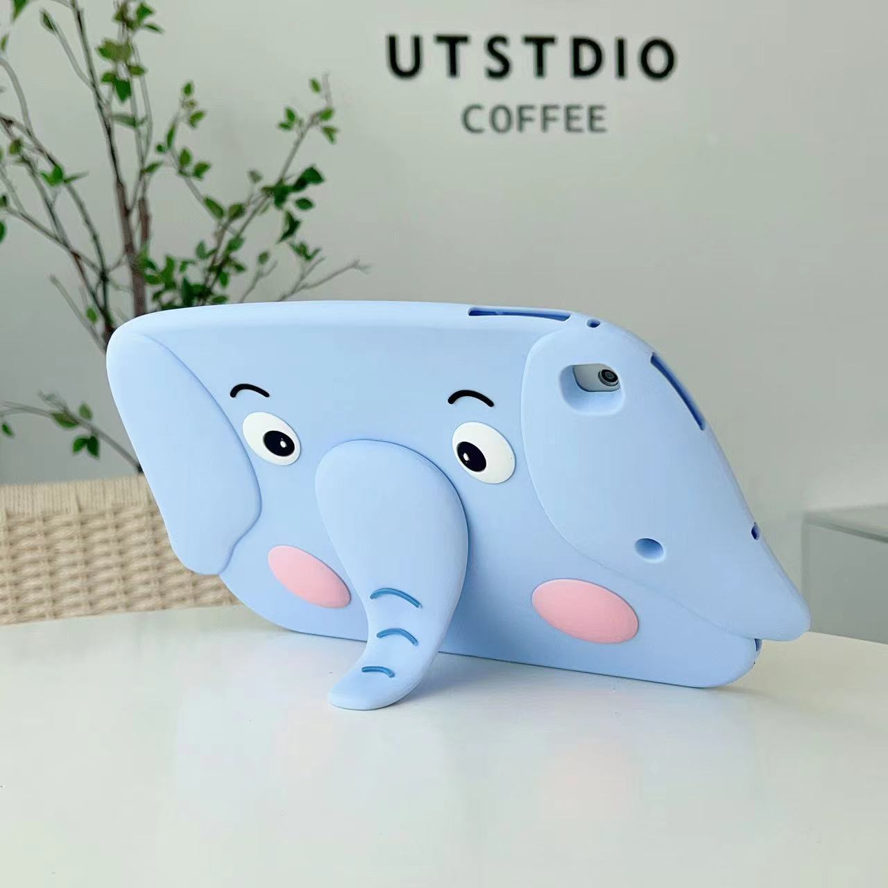 适用于iPad保护套第八代平板壳pro11寸 ins风硅胶mini2软壳防摔