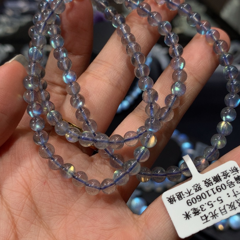 【闪购商品】拉长石手链未镶嵌5.3