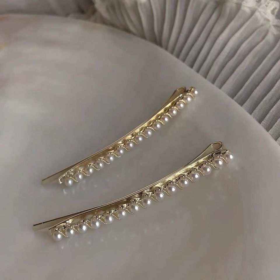 简约小发夹女一字夹简约复古法式边夹刘海夹韩国ins少女网