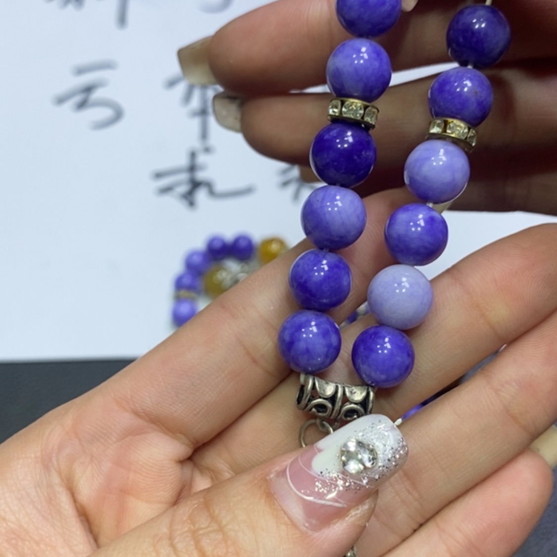 【闪购商品】烟晶手链银S925镶嵌50