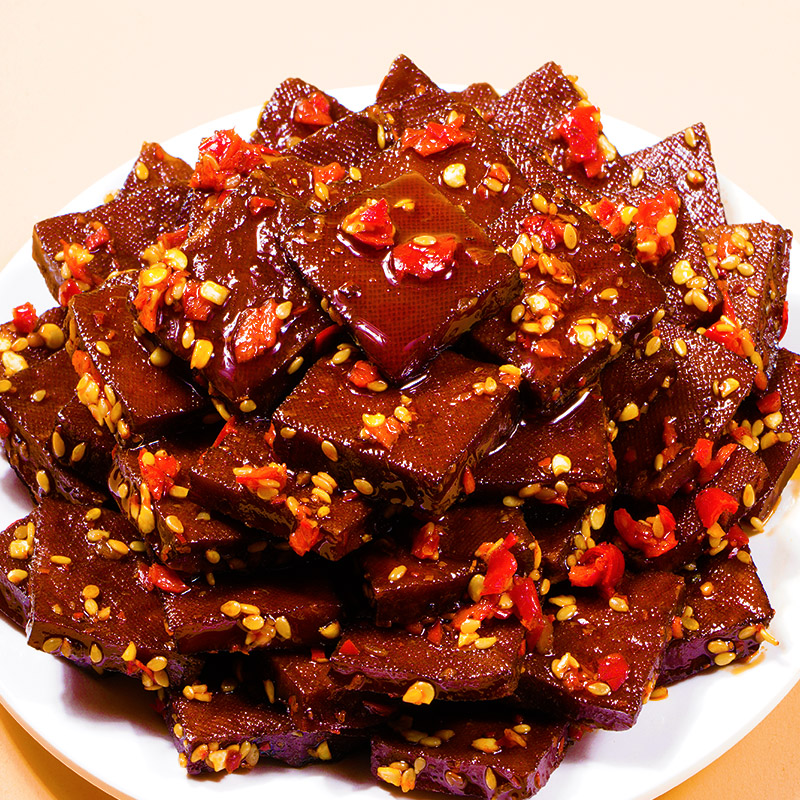 豆有味正宗平江酱干香辣豆干香干豆腐干辣条卤味湖南特产小吃零食