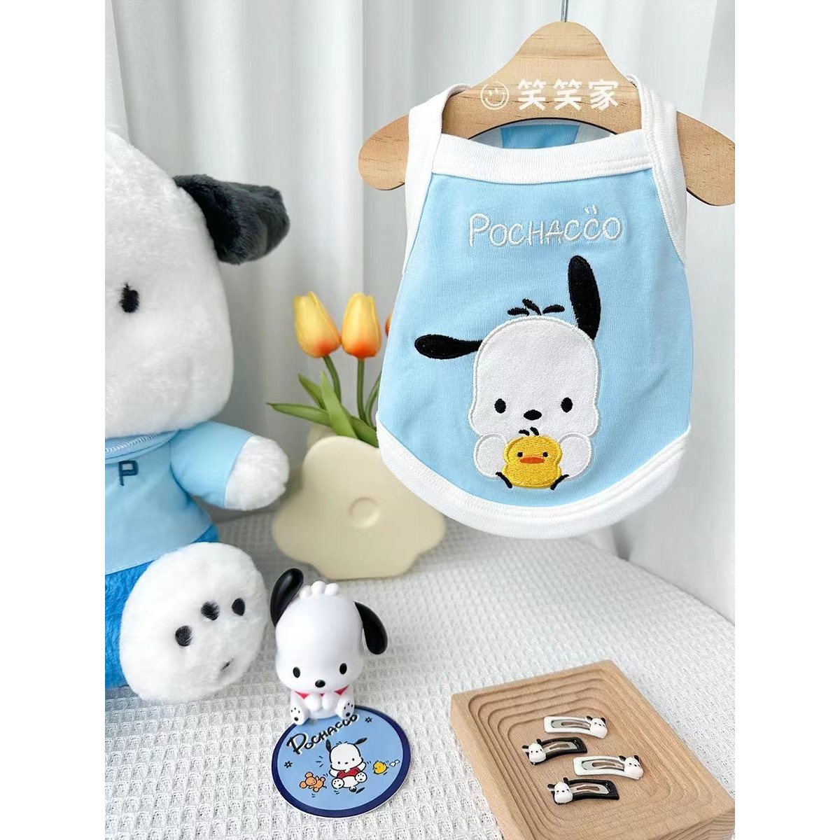宠物吊带狗狗衣服春夏泰迪博美比熊贵宾小型幼犬猫猫咪背心薄款