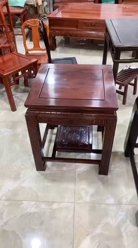 【闪购商品】红酸枝木类成套家具酸枝木52/52/62