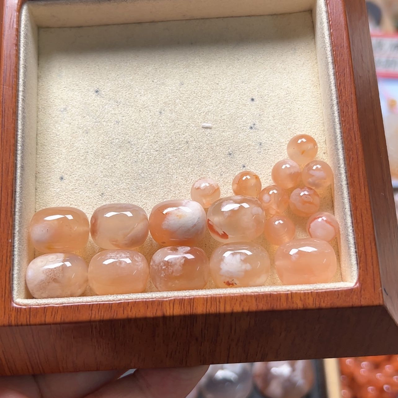 【闪购商品】玛瑙/玉髓珠宝半成品未镶嵌饼*
