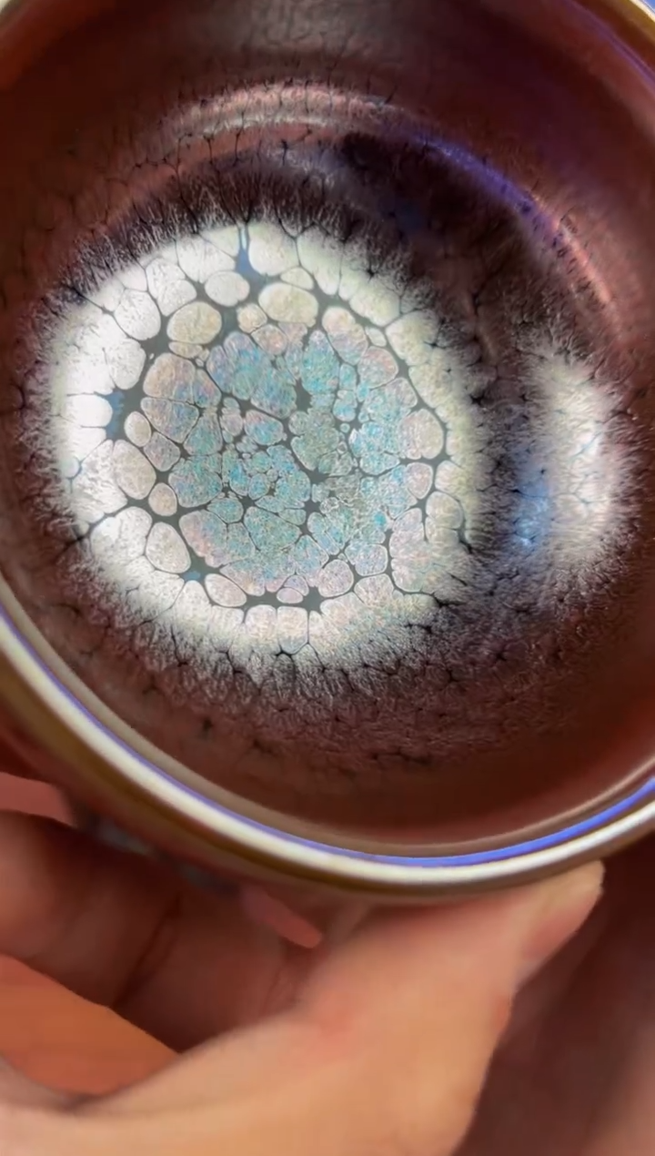 【闪购商品】瓷茶盏彩金禅定