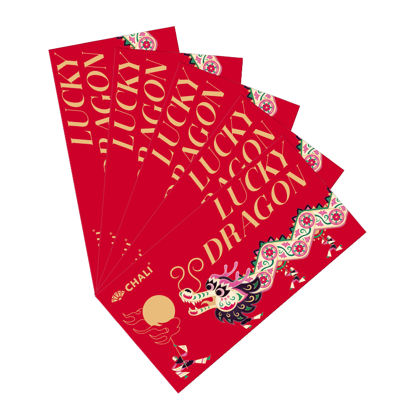 【赠品】龙年红包10个