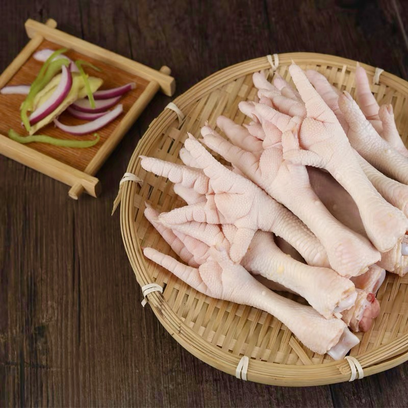 拍4斤送1斤 到手5斤/农家新鲜大号鸡爪 活杀现冻发货
