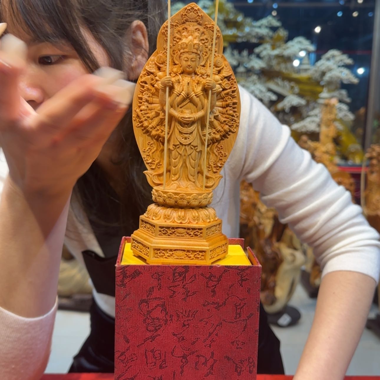 【闪购商品】崖柏根雕