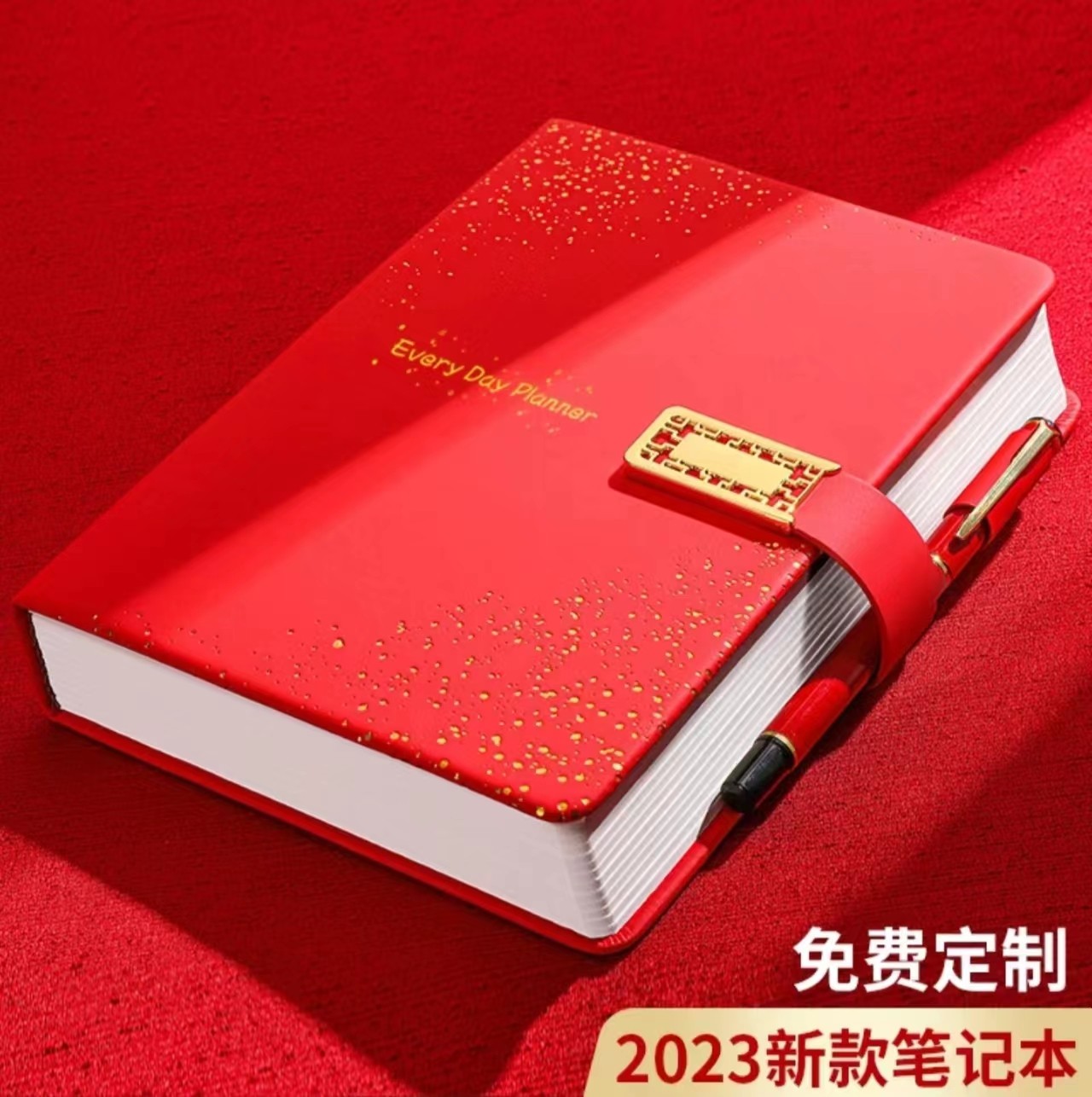 a5超厚笔记本大本办公皮面商务记事本厚皮本子硬皮日记本批发定制