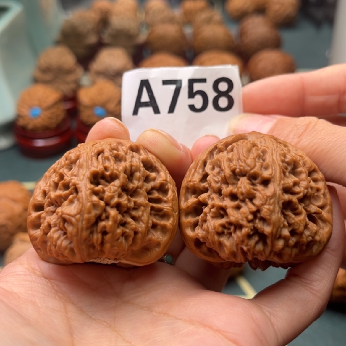 【闪购商品】文玩核桃把件軒*