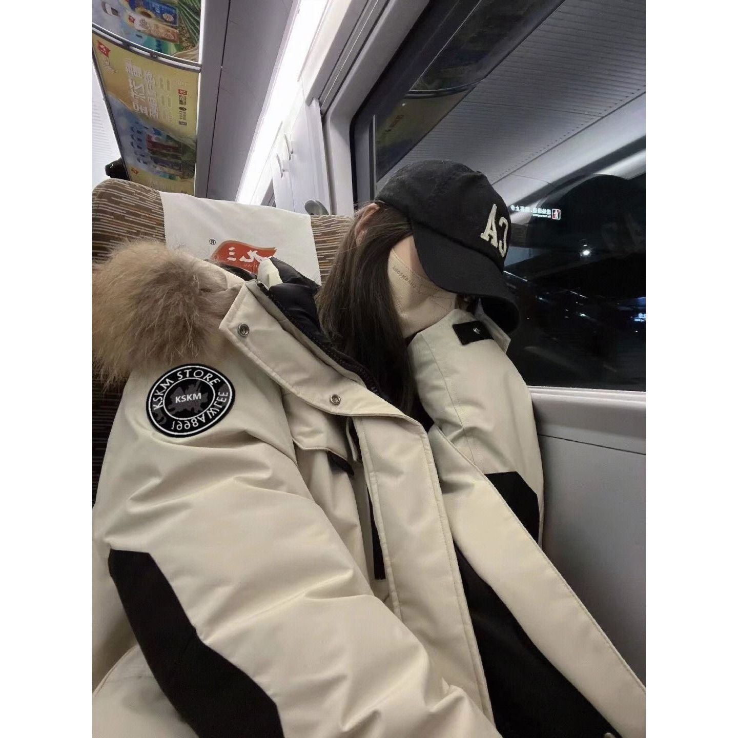 波司登2023年冬季新款工装羽绒羽绒女高级设计感小众oversize情侣