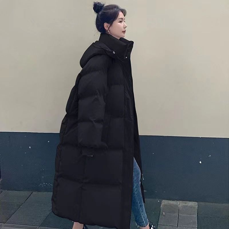 羽绒服羽绒服女中长款过膝2023新款羽绒羽绒衣加厚韩版宽羽绒服女