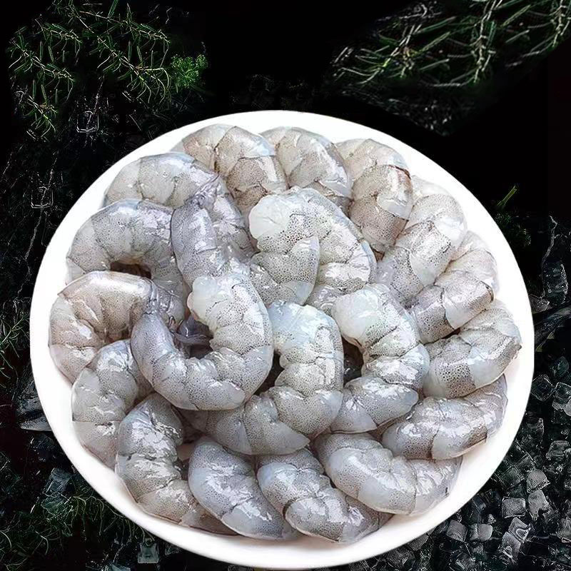 俩好先生4包新鲜手剥无冰衣海鲜不泡药大虾仁200g/包烟台发货