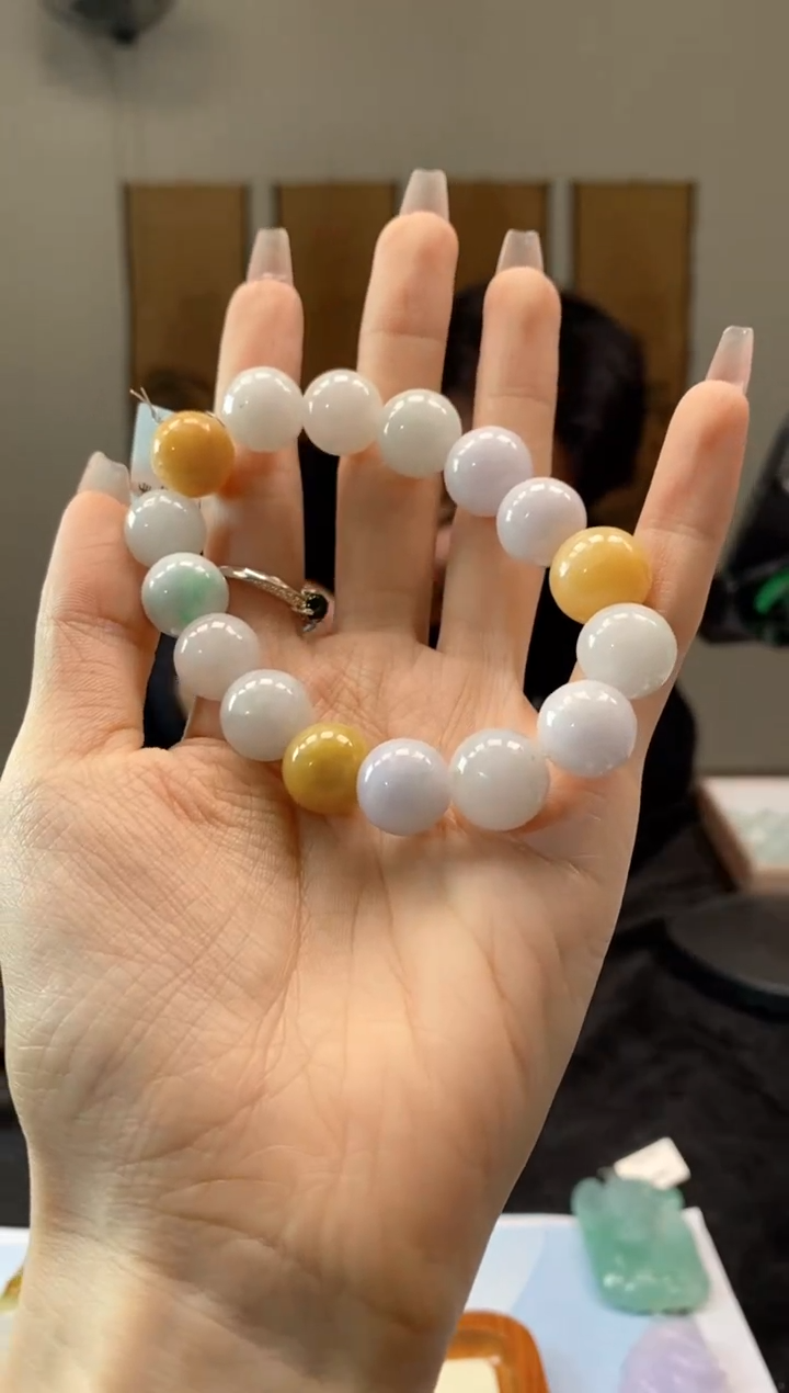【闪购商品】翡翠手串未镶嵌0478745313手串（80%完整）