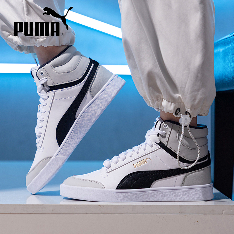 PUMA彪马休闲鞋情侣秋冬季新款透气运动鞋低帮耐磨高帮板鞋385551