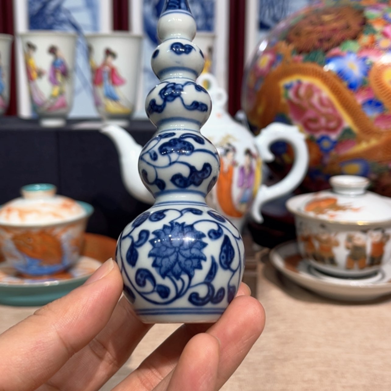 【闪购商品】瓷壶手工制作