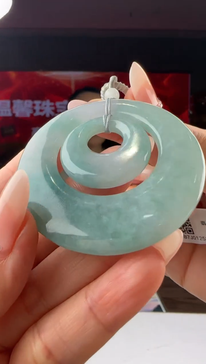 【闪购商品】翡翠挂件未镶嵌YJ@@QD1WX00635