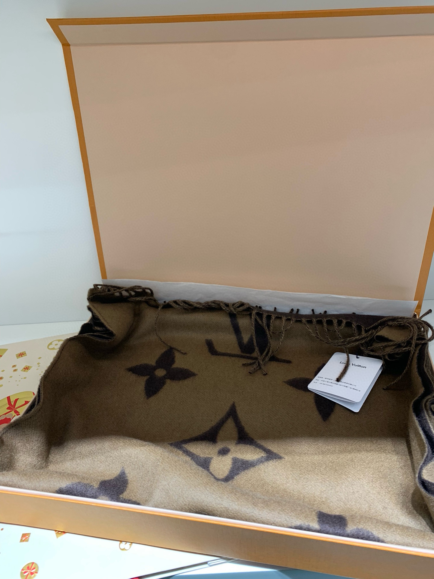99新 LouisVuitton/路易威登 二手路易威登围巾