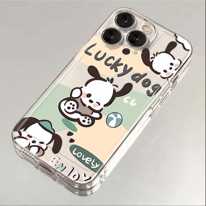帕恰狗狗iphone15/14/13/12/11苹果手机壳华为oppo小米vivo全包软