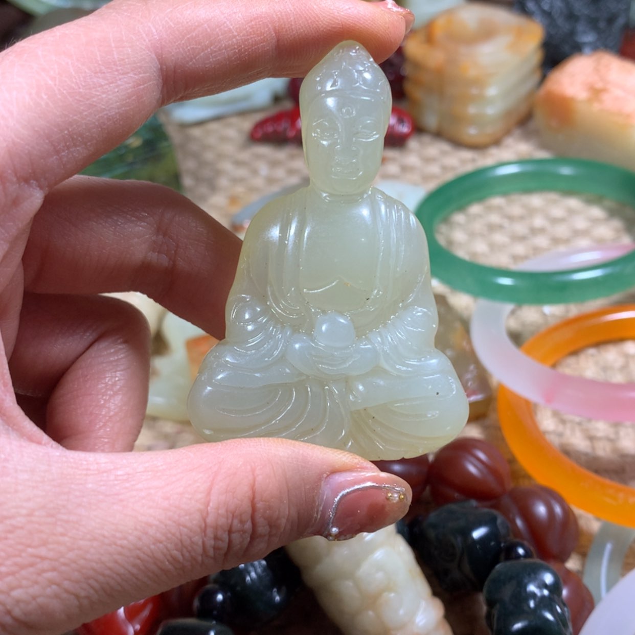 【闪购商品】白玉菩提吊坠