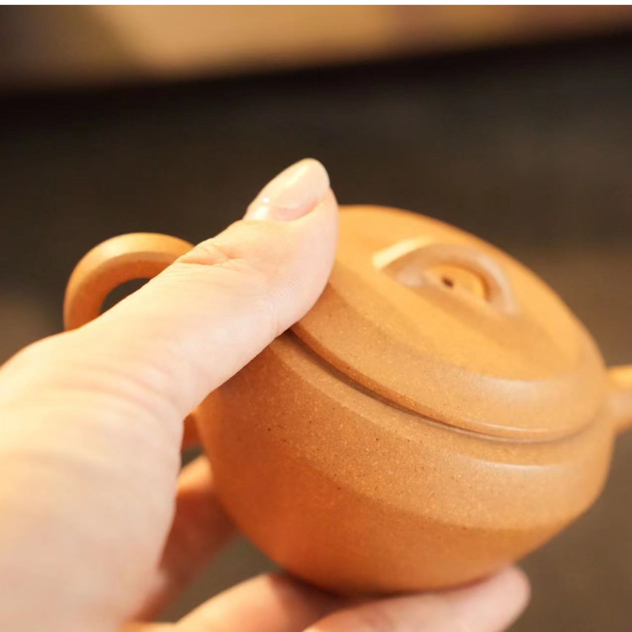 【仁斋】熊燕飞老师作品紫砂壶原矿宜兴泥料高端收藏大师作品