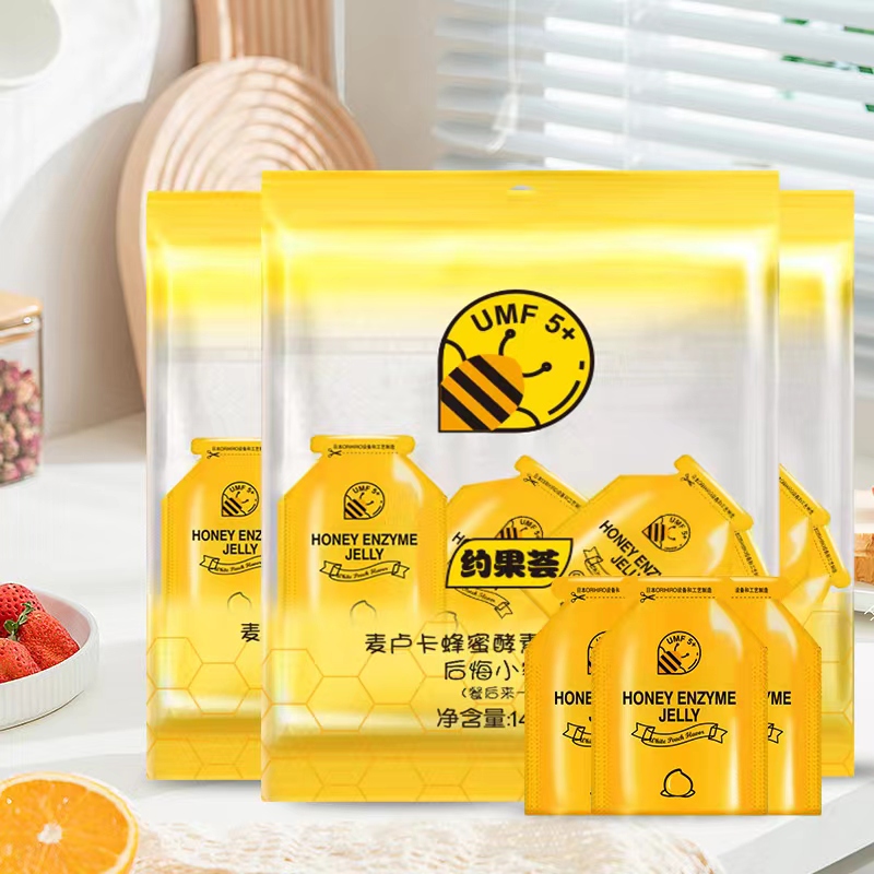 【礼品勿拍】蜂蜜酵素天然发酵果冻代餐办公小零食一个 勿购