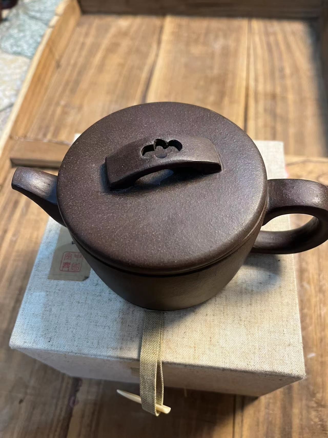 55号宜兴手制紫砂壶贸易回流品