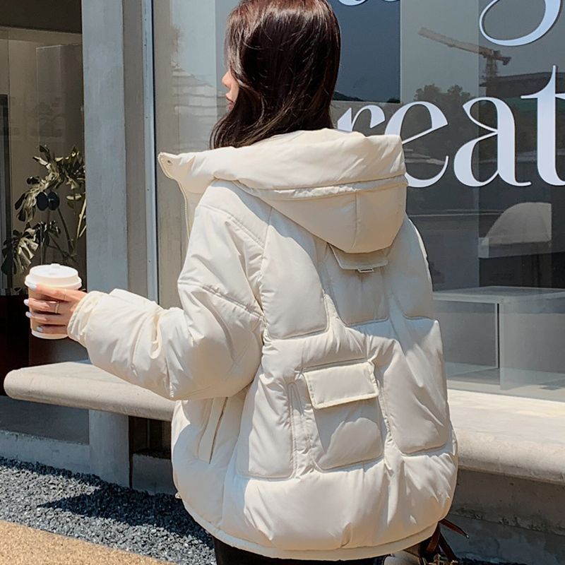 波司豋羽绒服服外套女2023冬装新款韩版设计感加厚保暖连帽百搭面