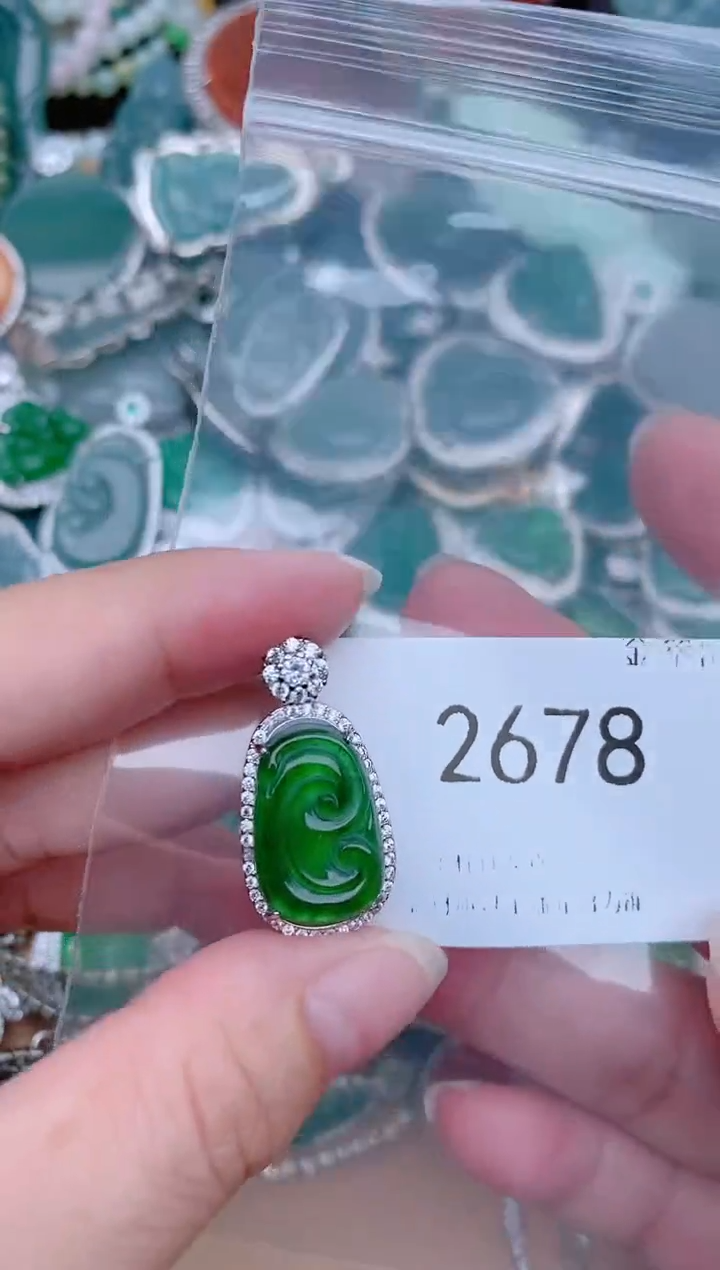 【闪购商品】翡翠颈饰未镶嵌2678