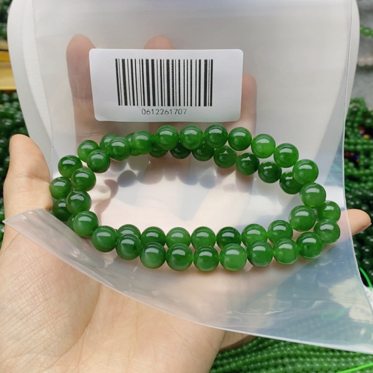 【闪购商品】和田玉（碧玉）颈饰未镶嵌周*10