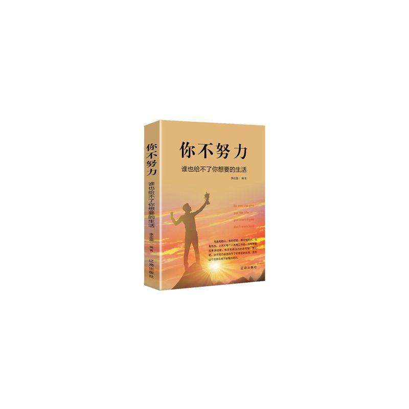 你不努力，谁也给不了你想要的生活课外阅读畅销书籍辽海出版励志